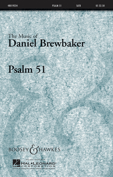 Psalm 51- SATB