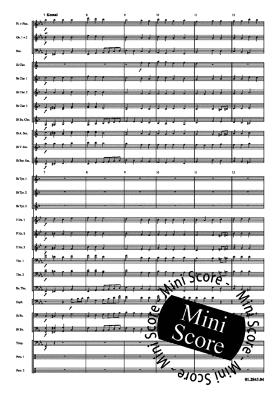 Gezang 460 Concert Band scores gallery preview page 6