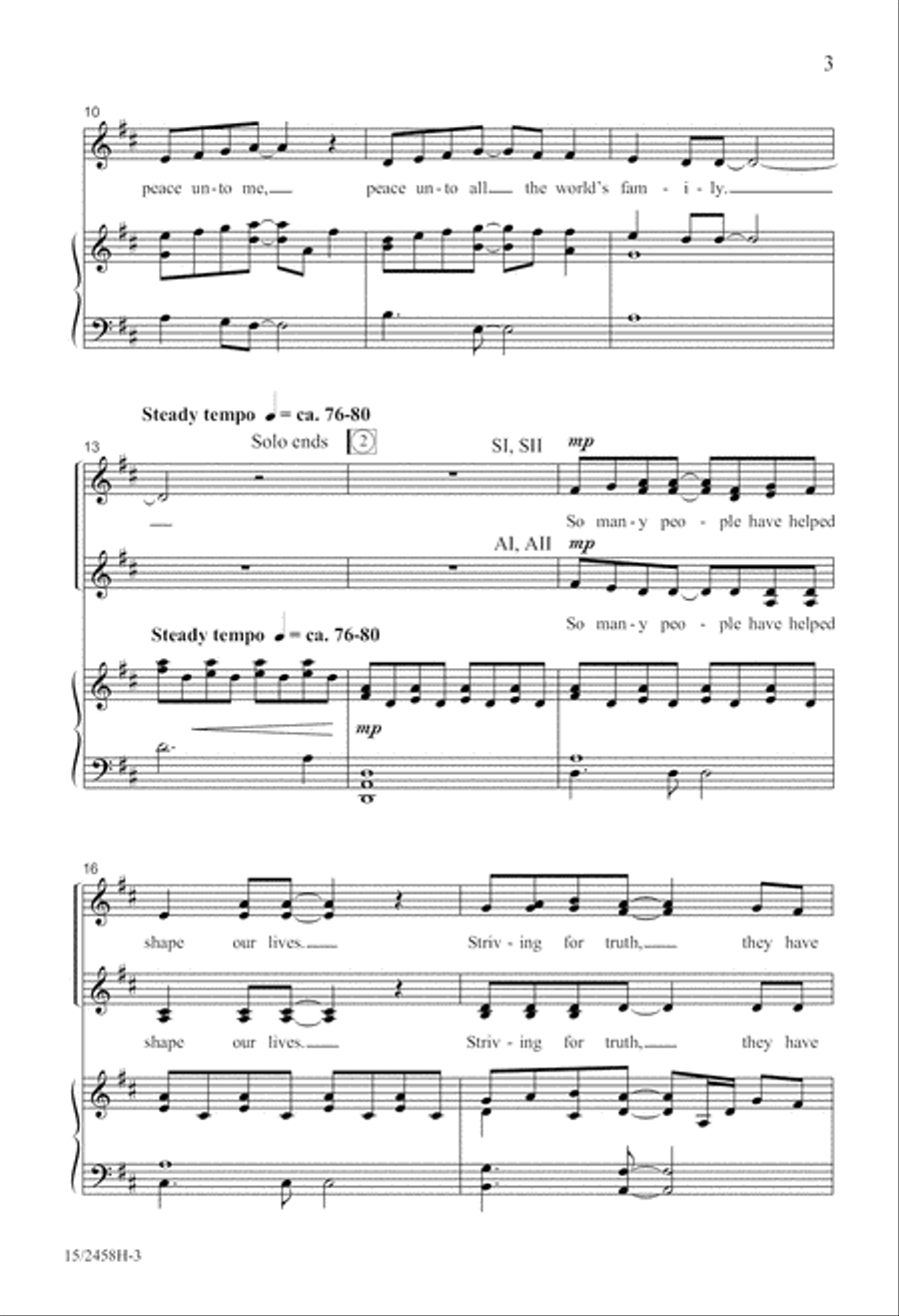 Peace Song (with 