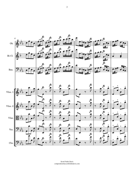 John Field, Sonata I (Movement II) arranged for orchestra by Scott Fields Davis image number null