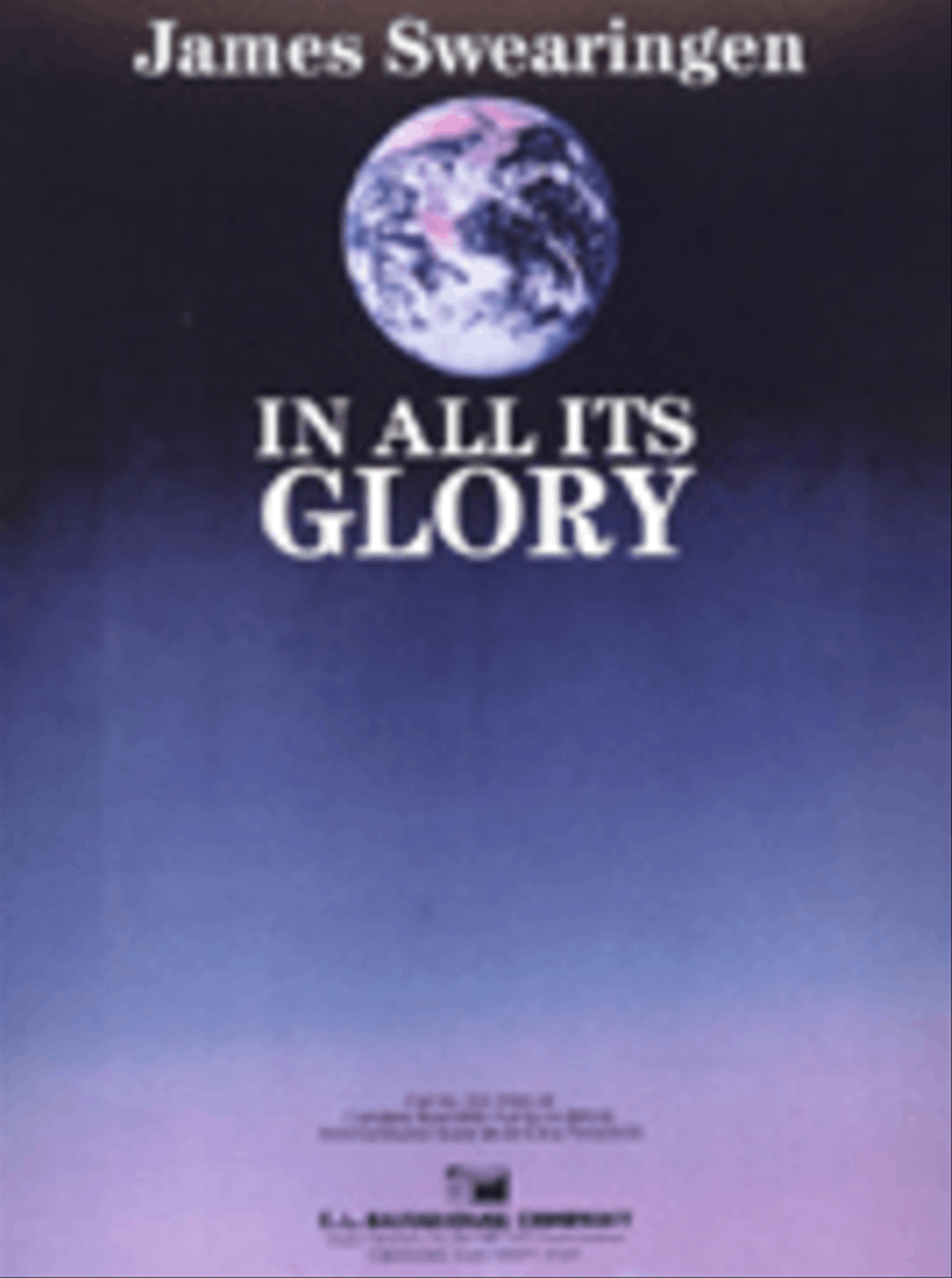 In All Its Glory Concert Band scores gallery preview page 1