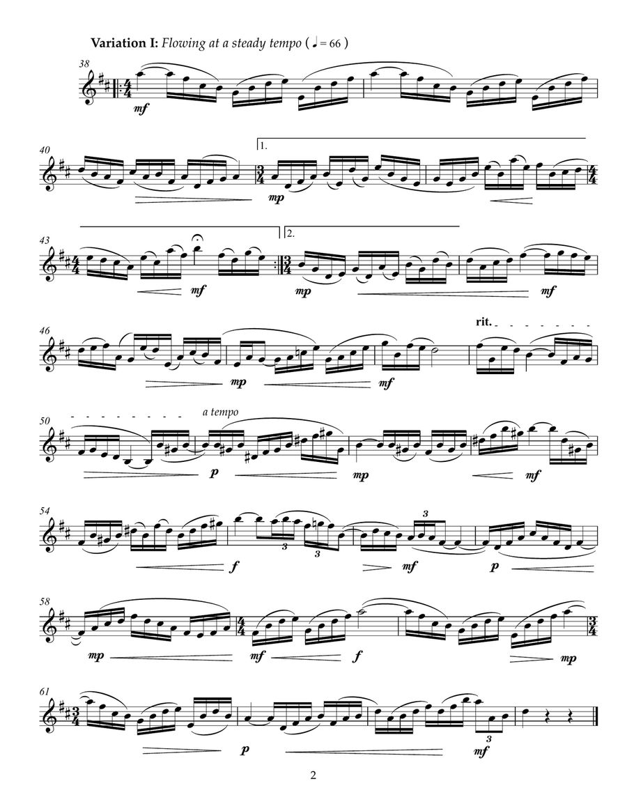 Variations on Debussy's 