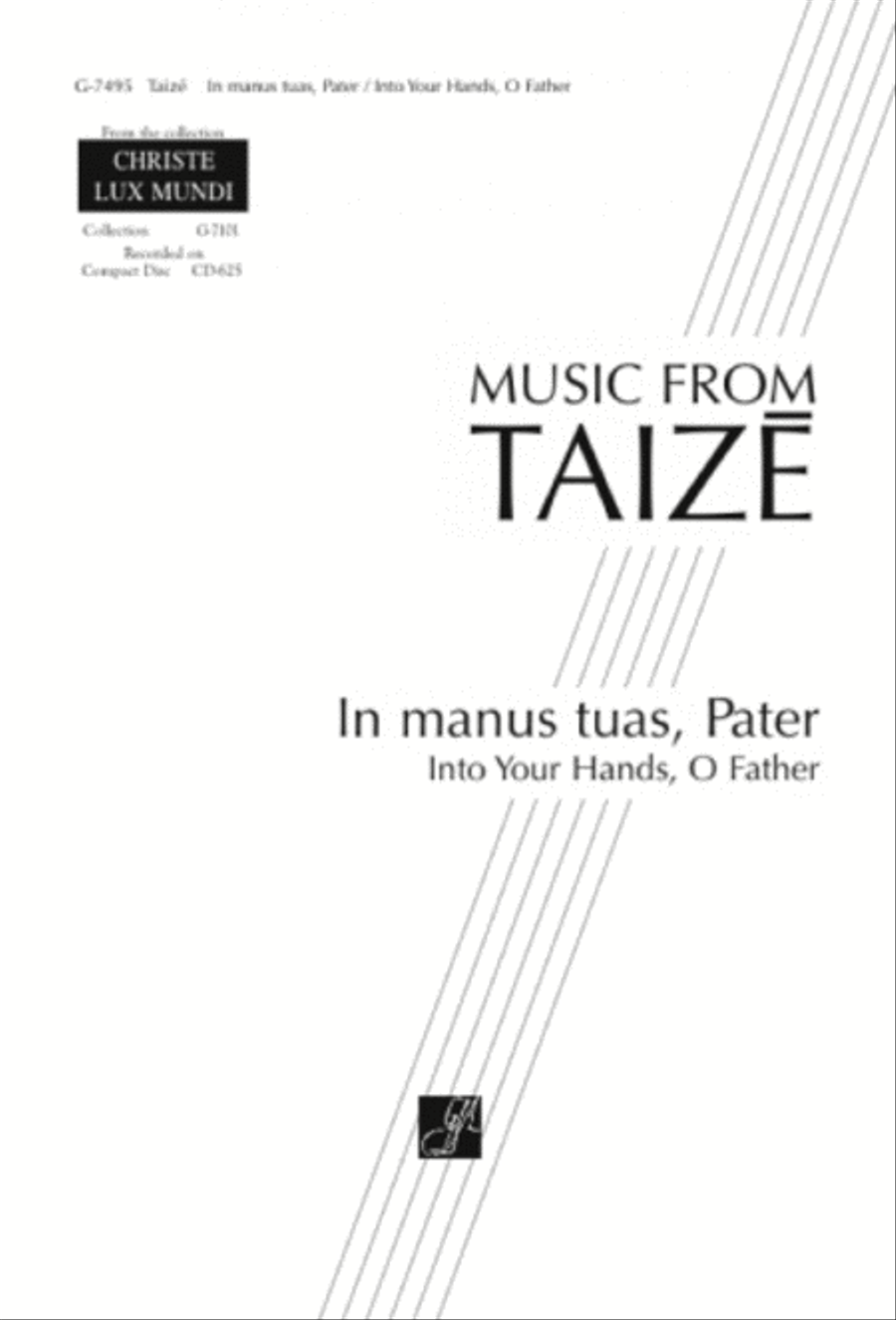 In manus tuas, Pater - Instrument edition English Horn scores gallery preview page 1