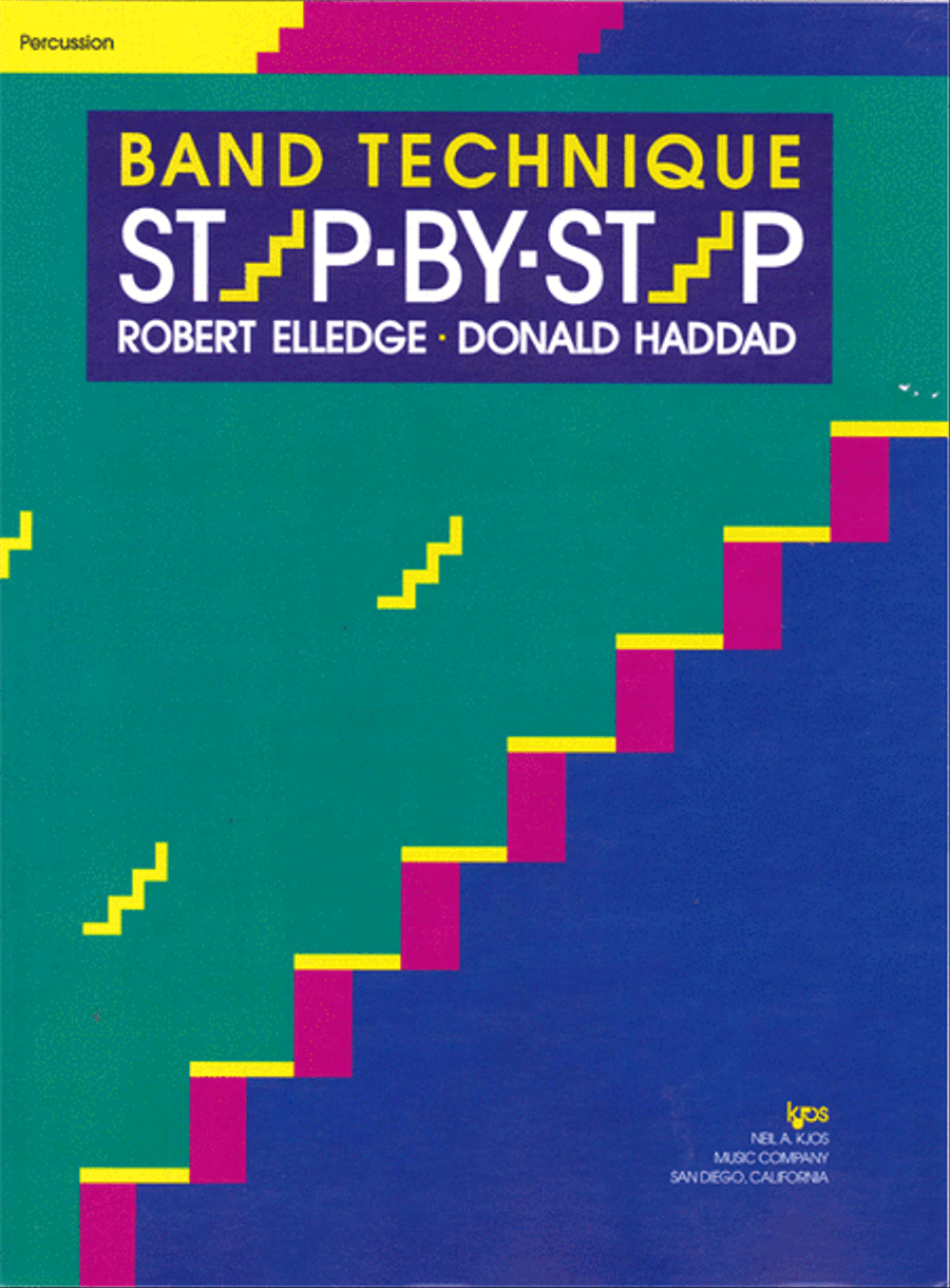 Band Technique: Step-By-Step - Percussion Percussion scores gallery preview page 1