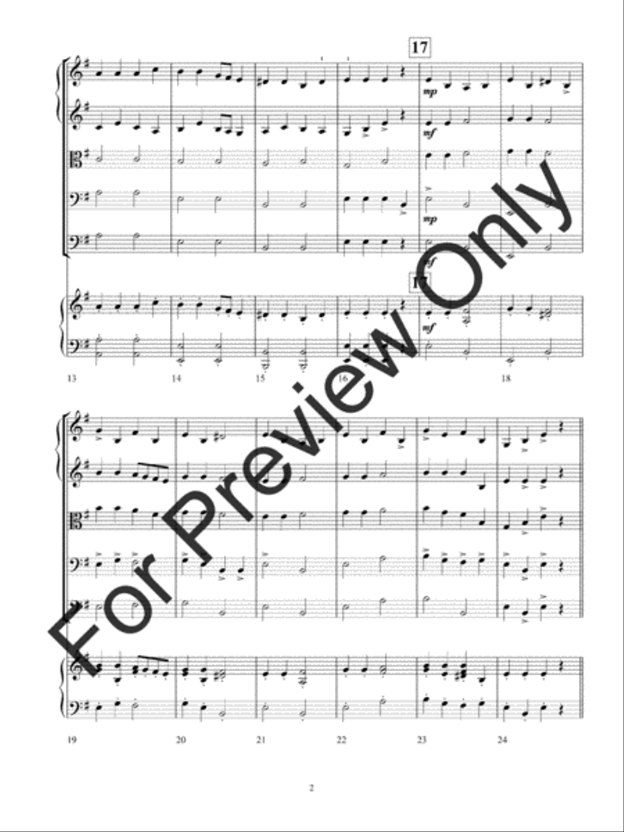S'Vivon (Score) S'Vivon (Score) String Orchestra scores gallery preview page 5