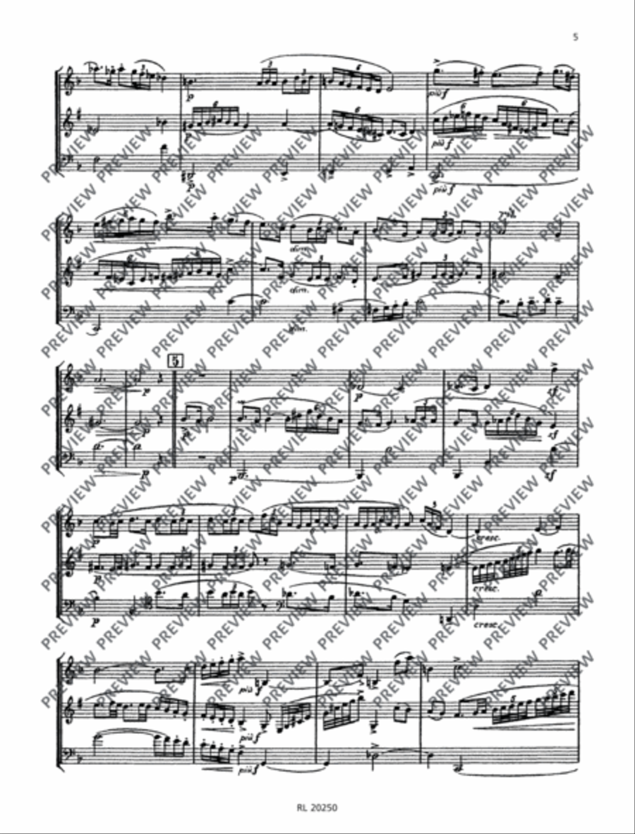 Arabesques Bassoon scores gallery preview page 6