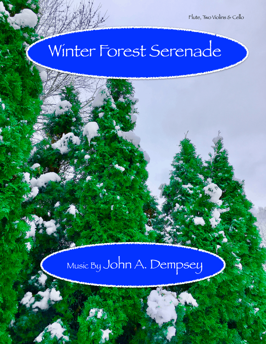 Winter Forest Serenade (Quartet for Flute, Two Violins and Cello) Small Ensemble scores gallery preview page 1