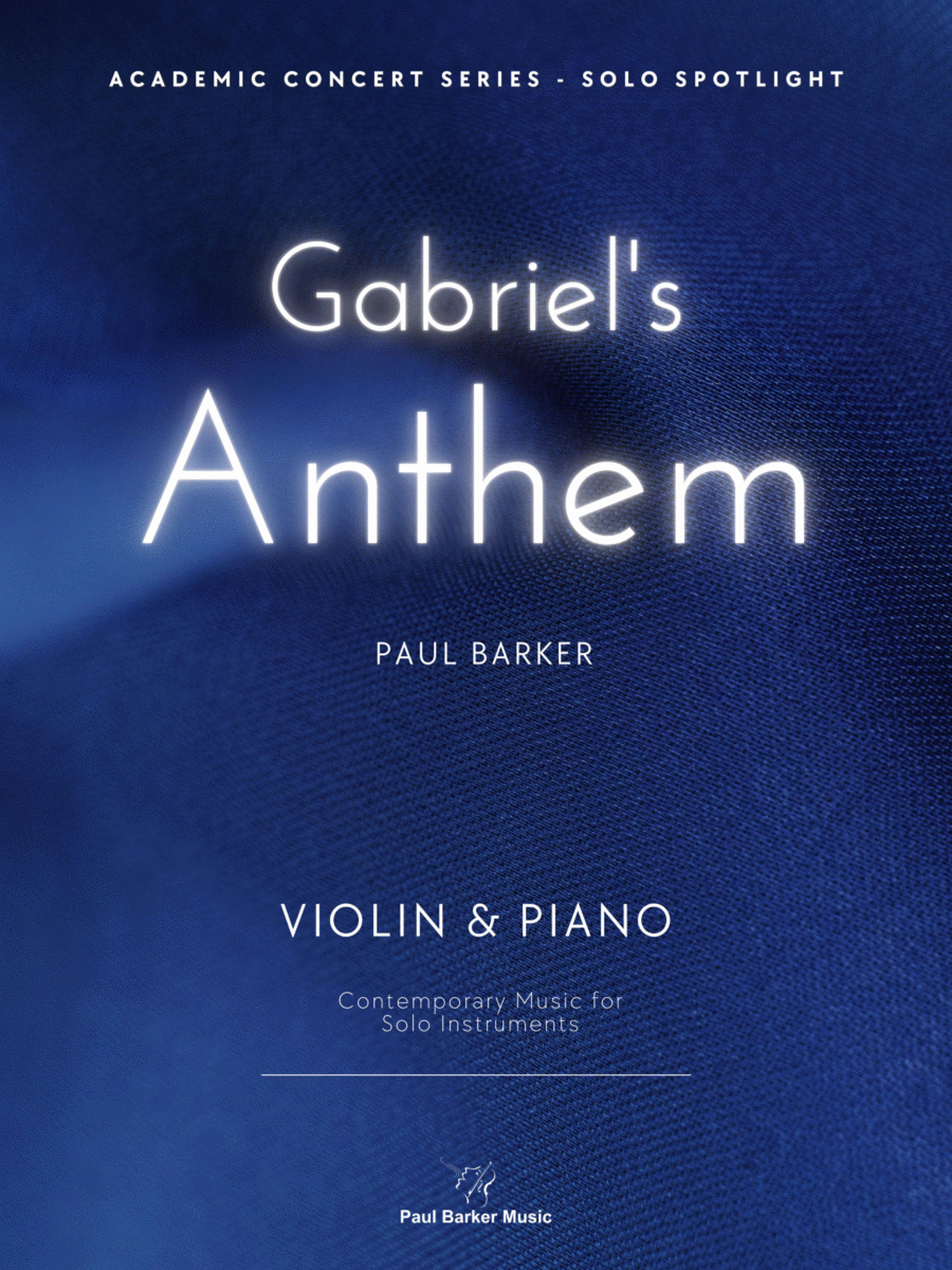 Gabriel's Anthem [Violin & Piano] image number null