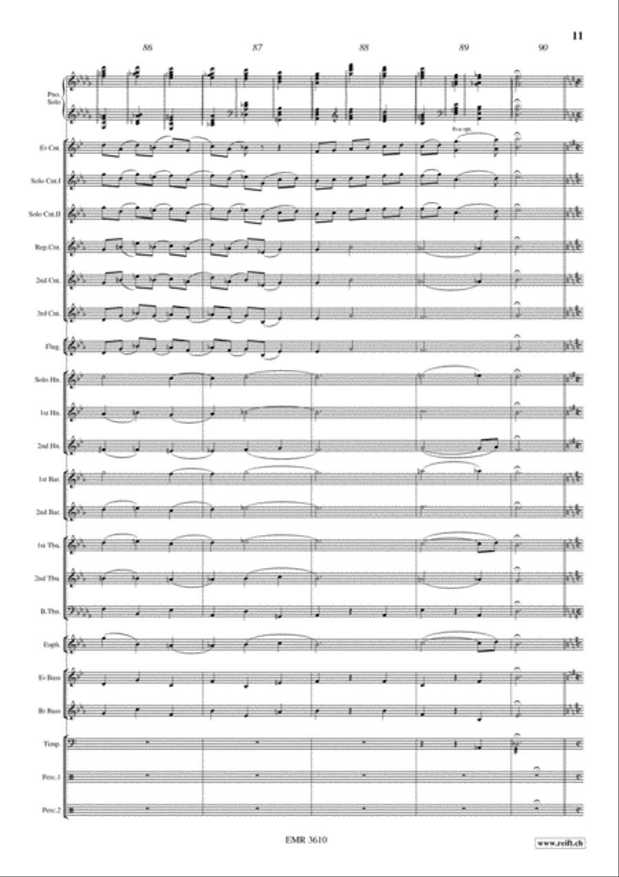 Concerto Fantastico Brass Band scores gallery preview page 12