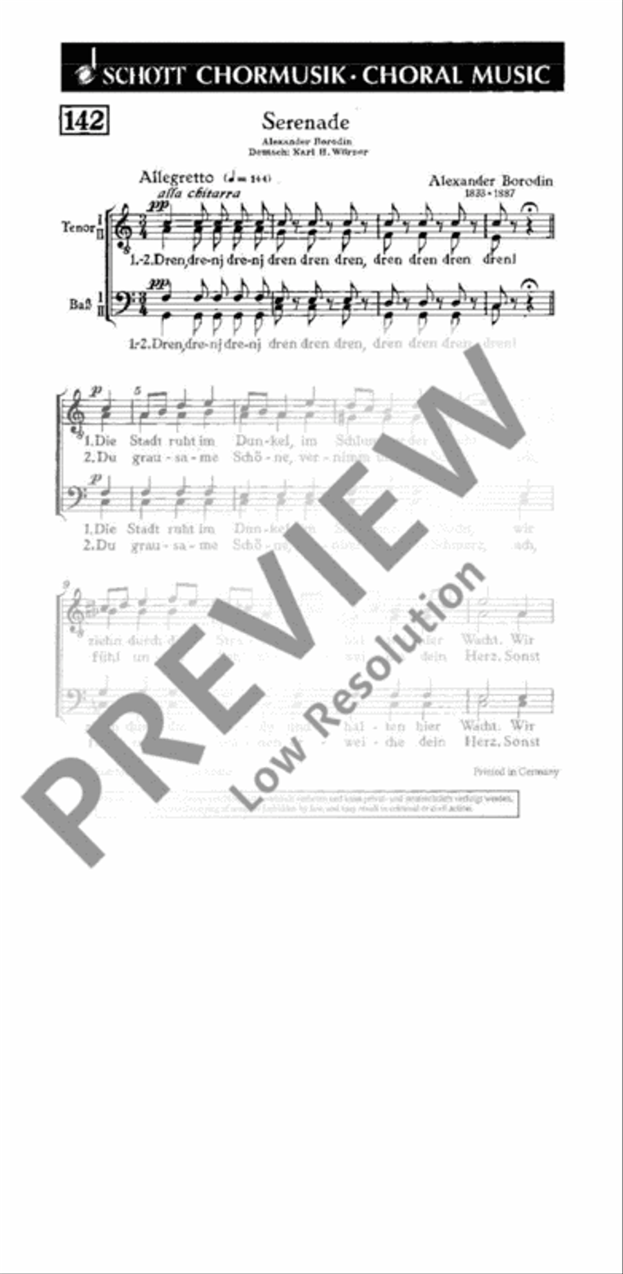 Serenade Men's Choir scores gallery preview page 2