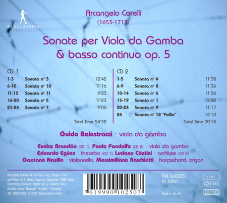 Sonaten Fur Viola Da Gamba