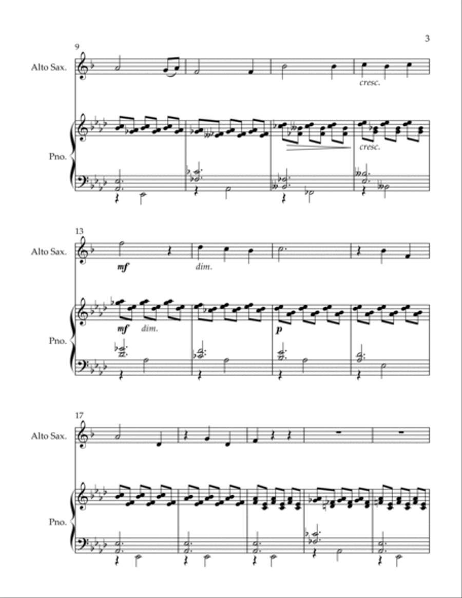 The Sea Princess Alto Saxophone scores gallery preview page 3