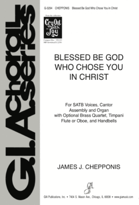 Blessed Be God, Who Chose You in Christ (Instrumental Parts)