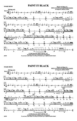 Paint It Black: Snare Drum