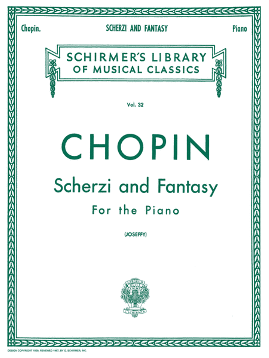 Scherzi; Fantasy in F Minor Piano Solo scores gallery preview page 1