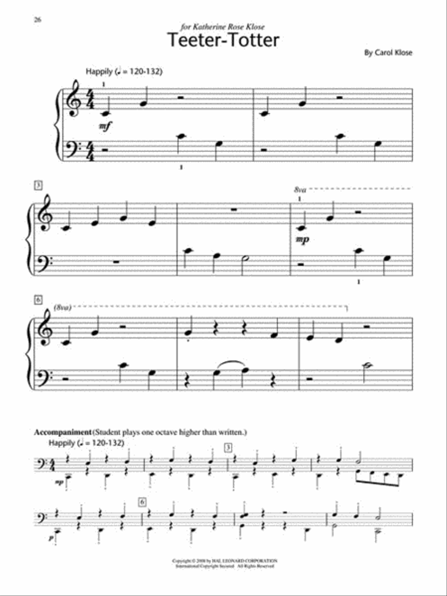 Piano Recital Showcase – Summertime Fun Piano Method scores gallery preview page 6