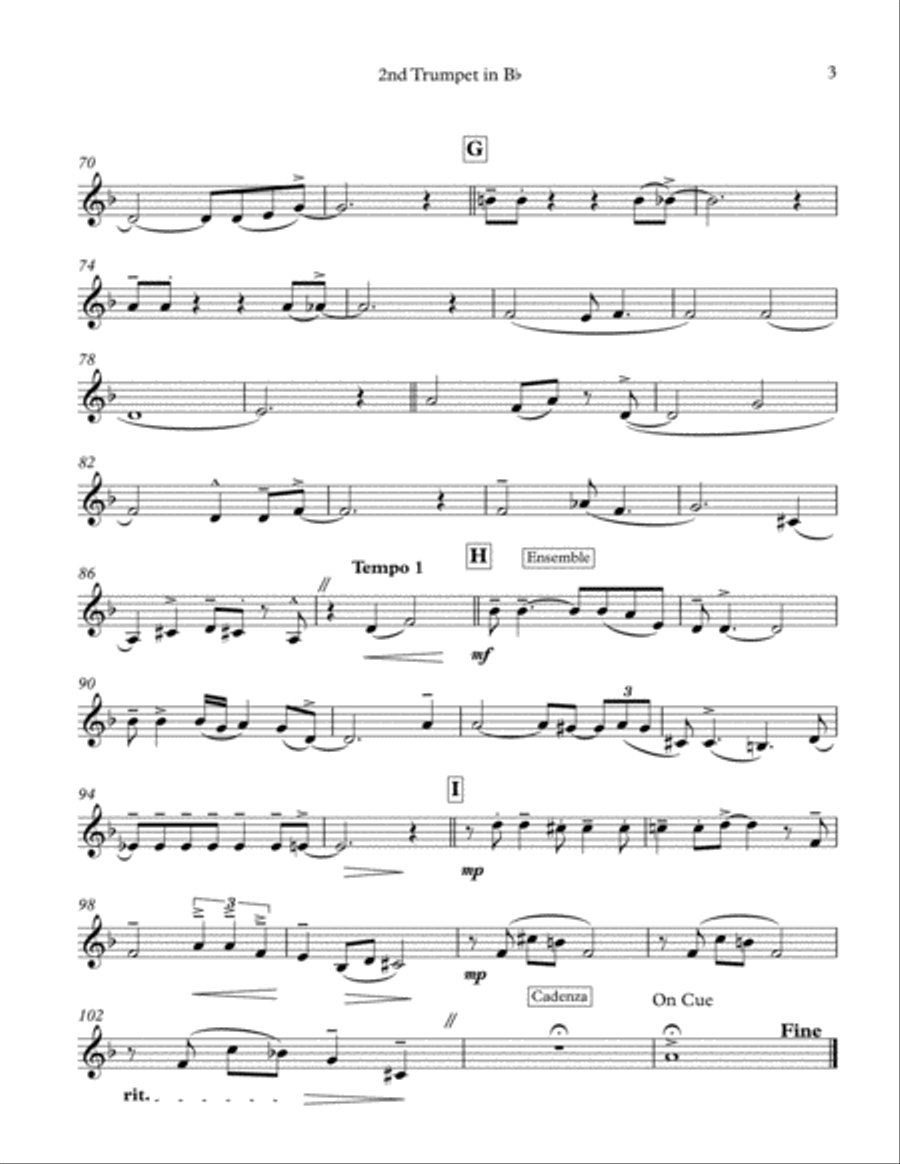 Angel Eyes Brass Ensemble scores gallery preview page 6