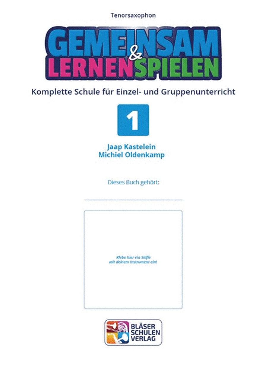 Gemeinsam Lernen & Spielen 1 Tenorsaxophon Tenor Saxophone scores gallery preview page 2