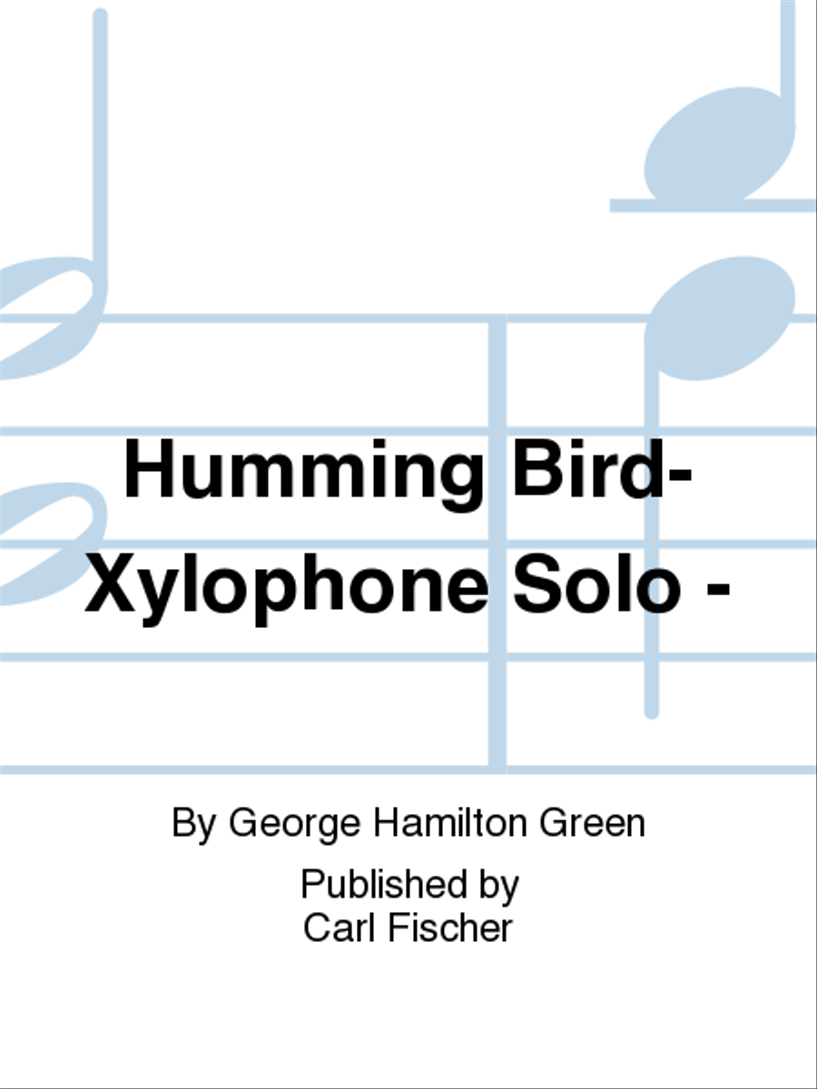 Humming Bird Percussion scores gallery preview page 1
