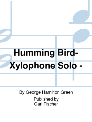 Book cover for Humming Bird