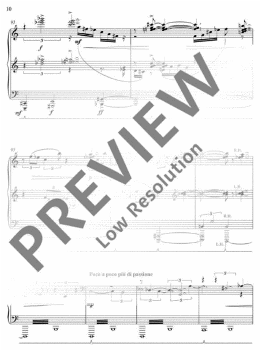 Notte Oscura Piano Solo scores gallery preview page 13