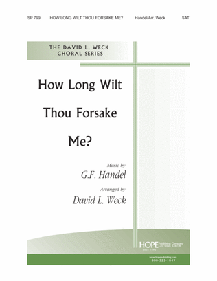 Book cover for How Long Wilt Thou Forsake Me?