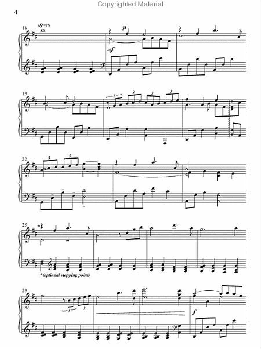 In Remembrance In Remembrance Piano Solo scores gallery preview page 4