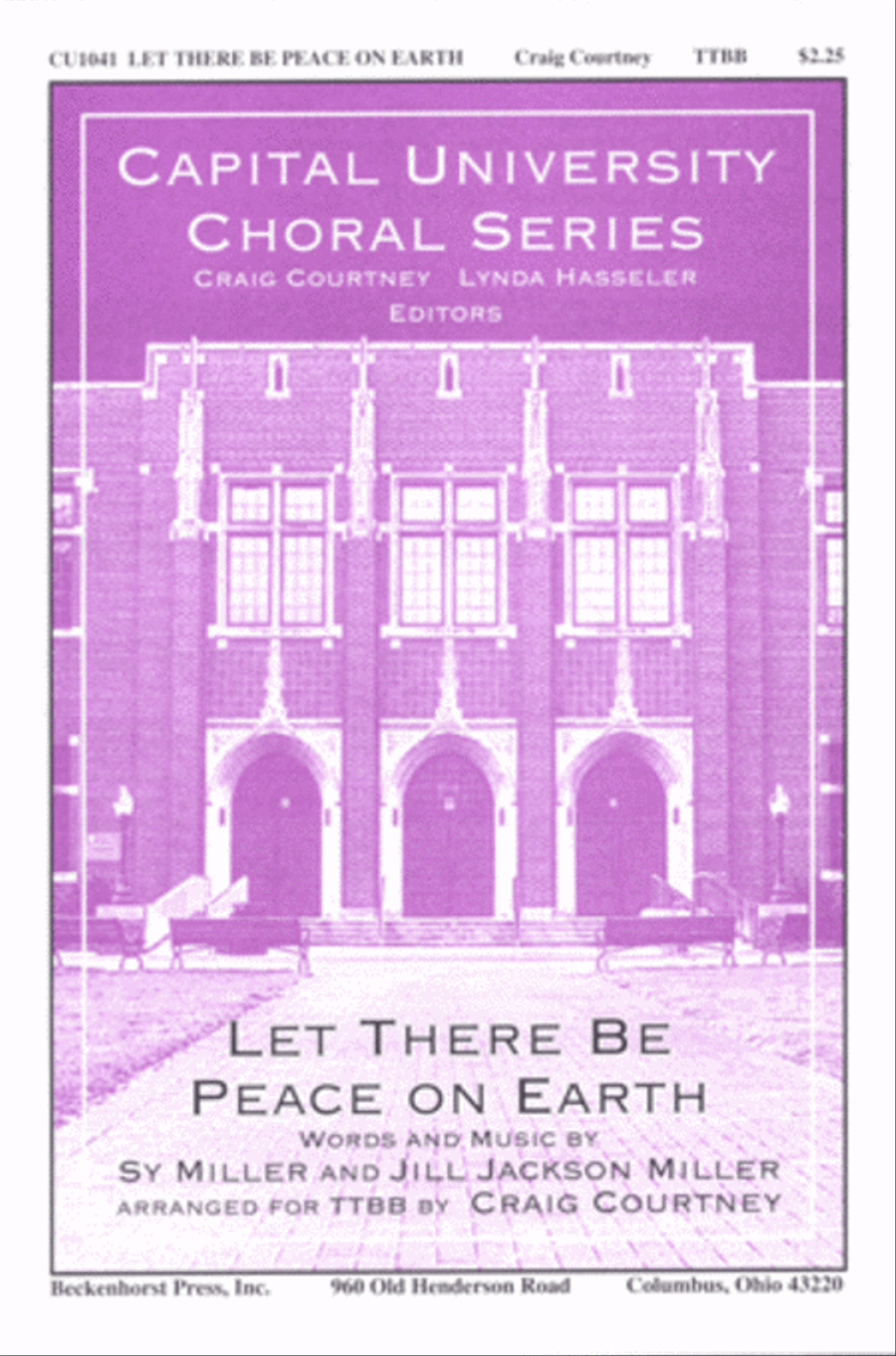 Let There Be Peace on Earth - TTBB TTBB scores gallery preview page 1