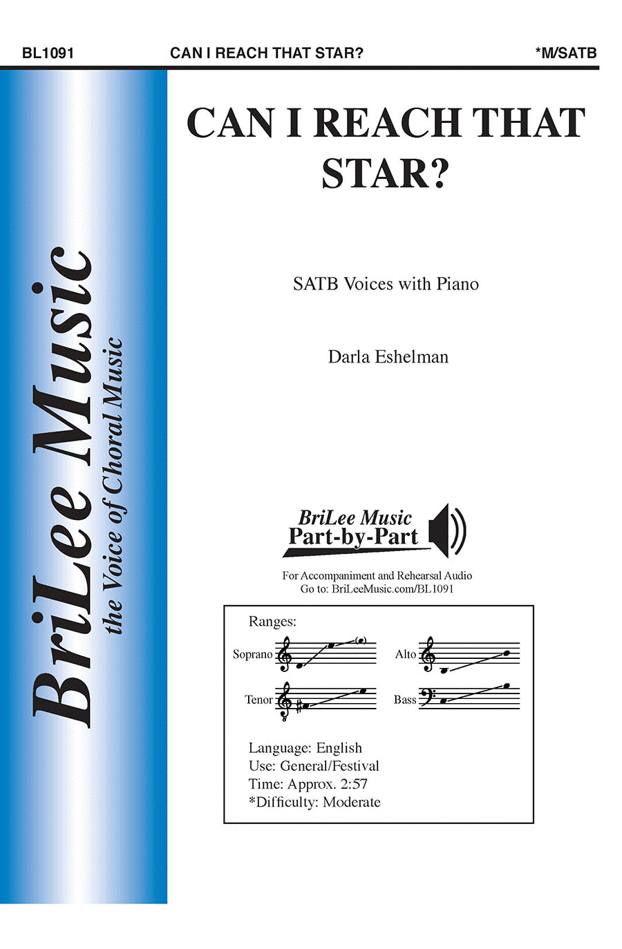 Can I Reach That Star? 4-Part scores gallery preview page 1