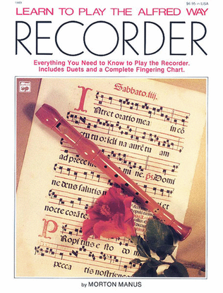 Book cover for Learn to Play Recorder