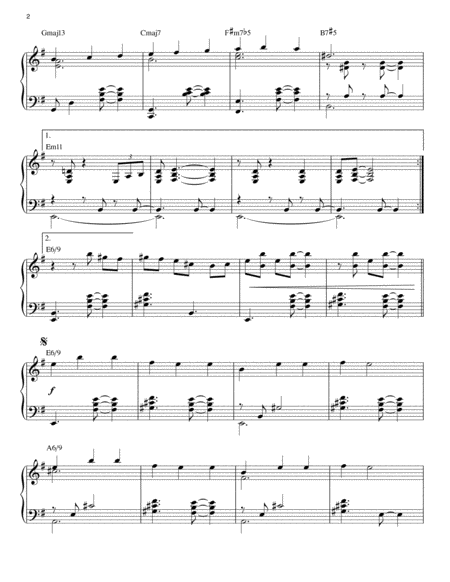 My Favorite Things (from The Sound Of Music) [Jazz version] (arr. Brent Edstrom)