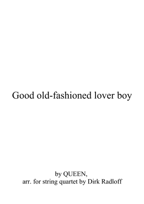 Book cover for Good Old-fashioned Lover Boy