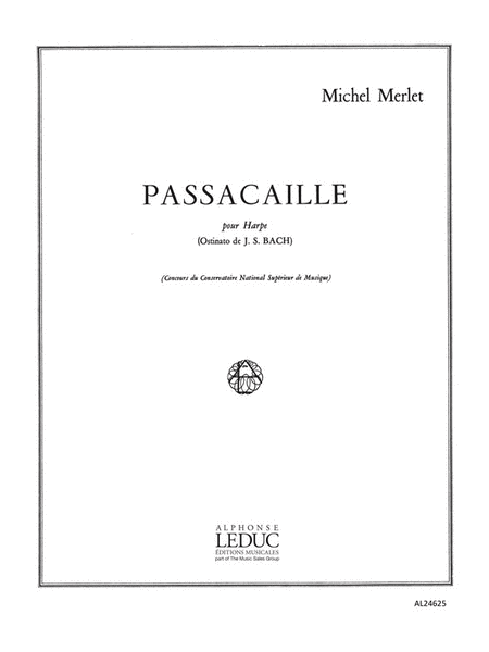 Passacaille Op.19 (harp Solo)