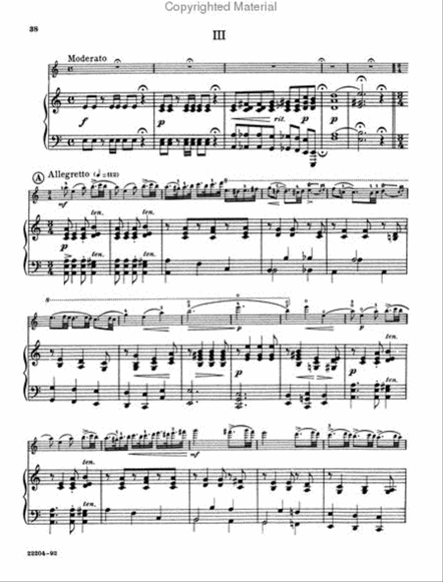 Concerto Violin Solo scores gallery preview page 3