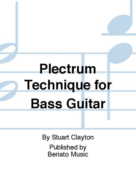 Plectrum Technique for Bass Guitar