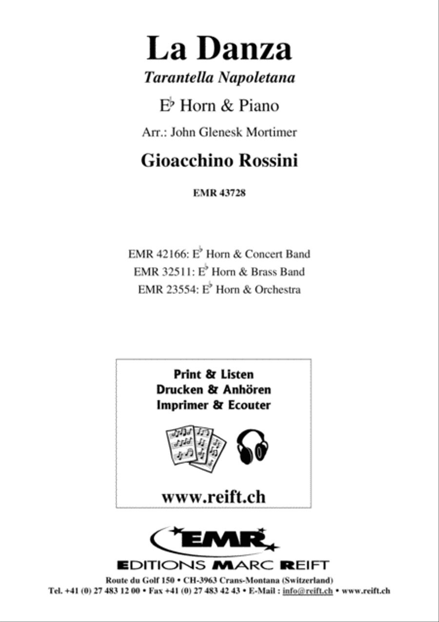 La Danza La Danza Horn scores gallery preview page 2