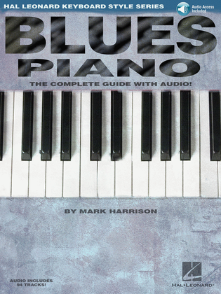 Book cover for Blues Piano