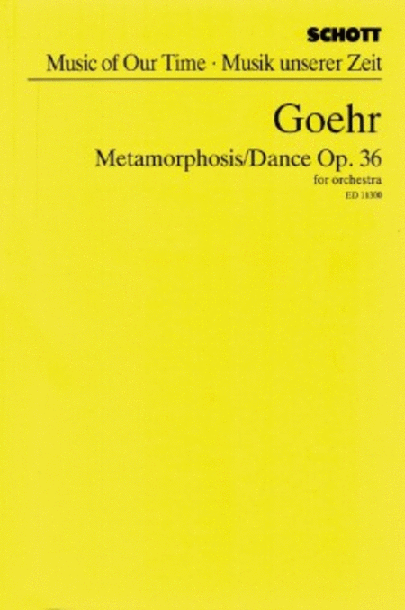 Metamorphosis/Dance Op. 36