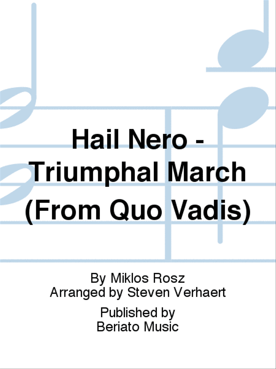 Hail Nero - Triumphal March (From Quo Vadis) Fanfare Band scores gallery preview page 1
