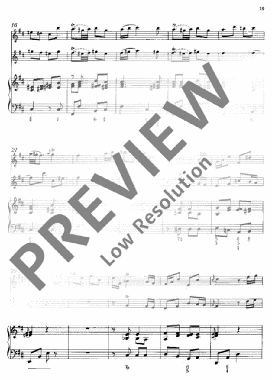 Triosonata B minor Triosonata B minor Flute scores gallery preview page 20