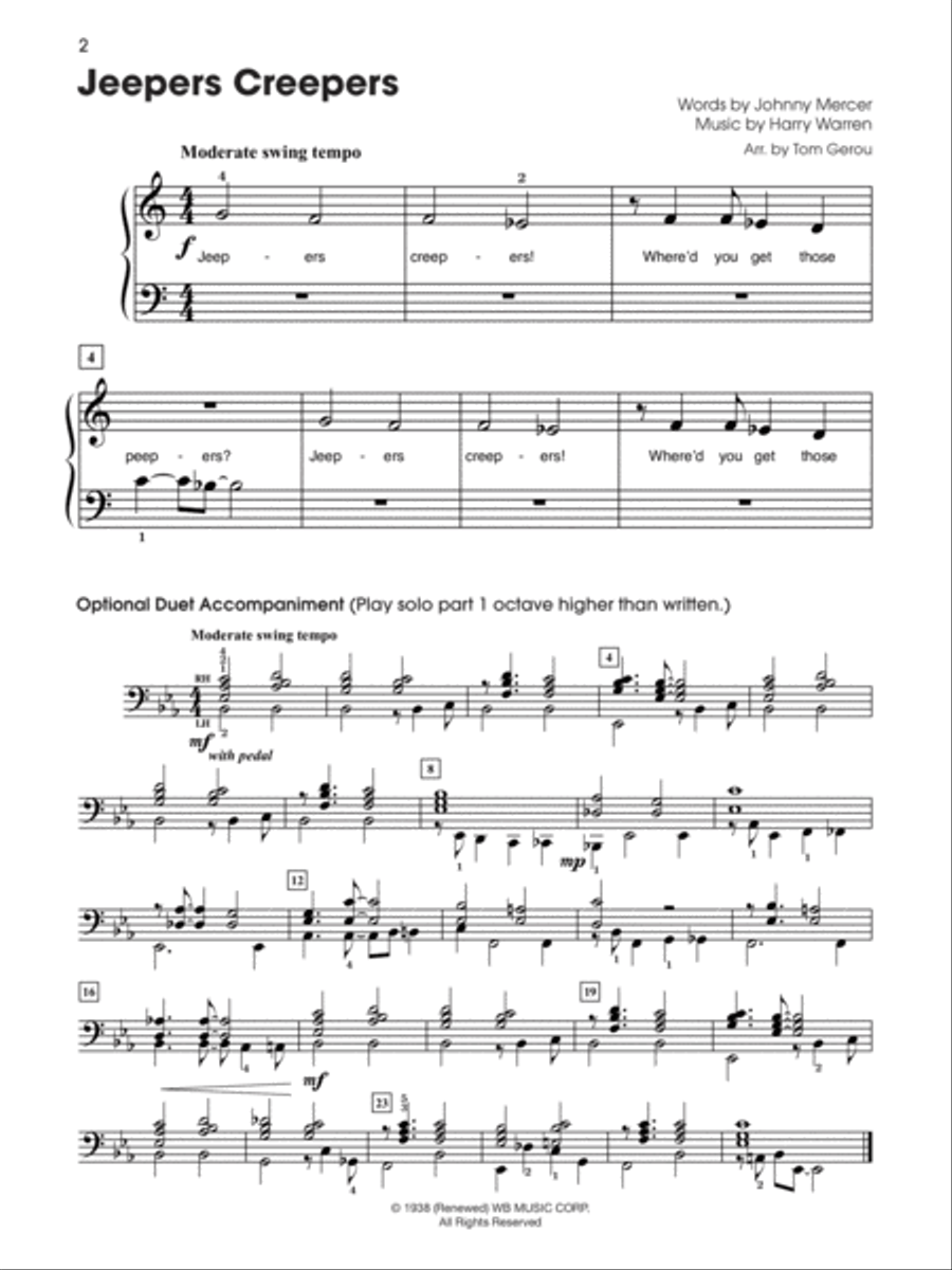 5 Finger Halloween Fun Easy Piano scores gallery preview page 2