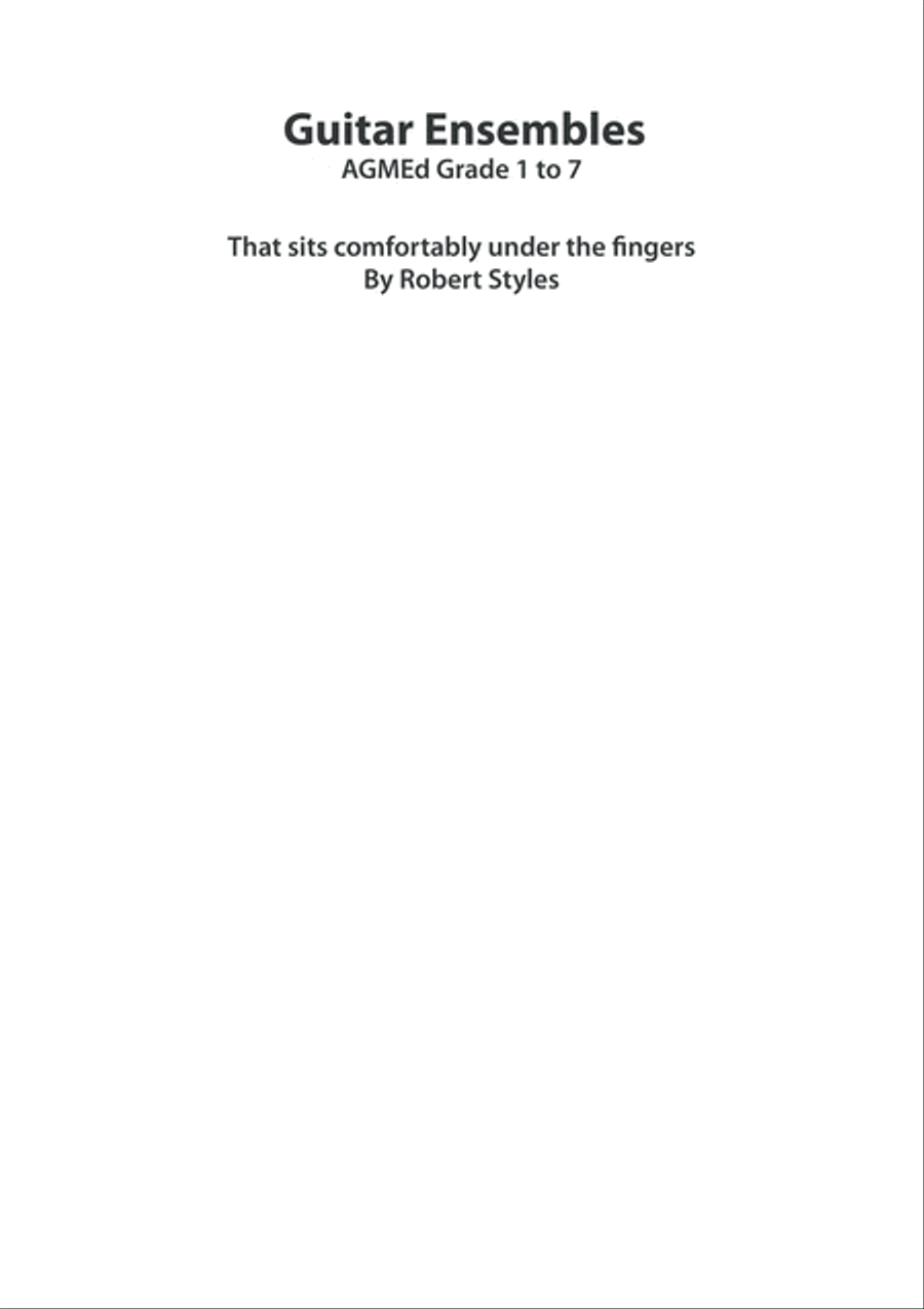 Guitar Ensembles Guitar Ensemble scores gallery preview page 3