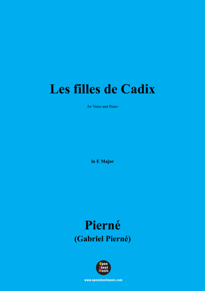 G. Pierné-Les filles de Cadix,in E Major