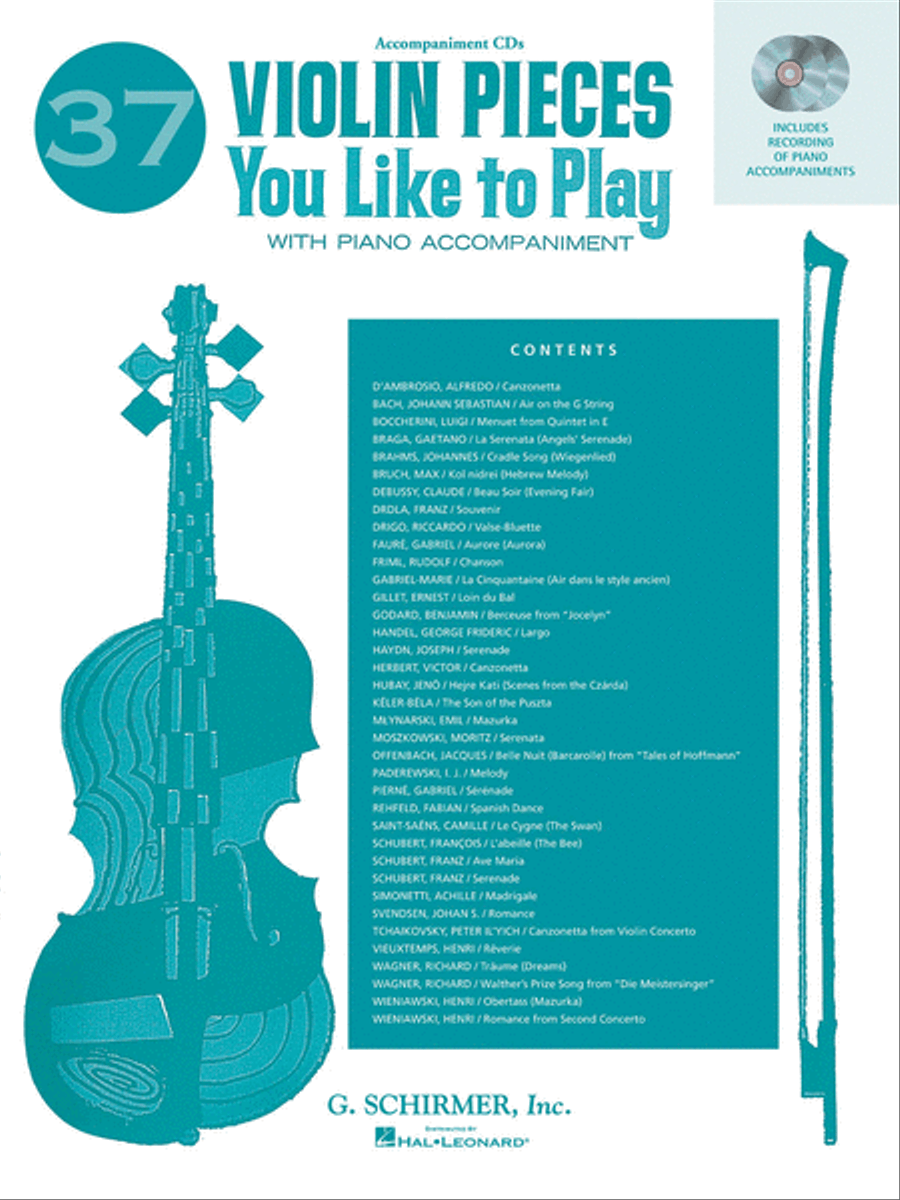 37 Violin Pieces You Like to Play image number null