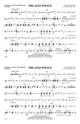 Book cover for The Jazz Police: Tonal Bass Drum