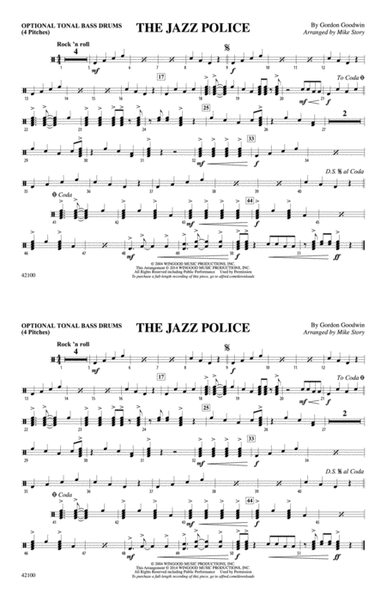 The Jazz Police: Tonal Bass Drum