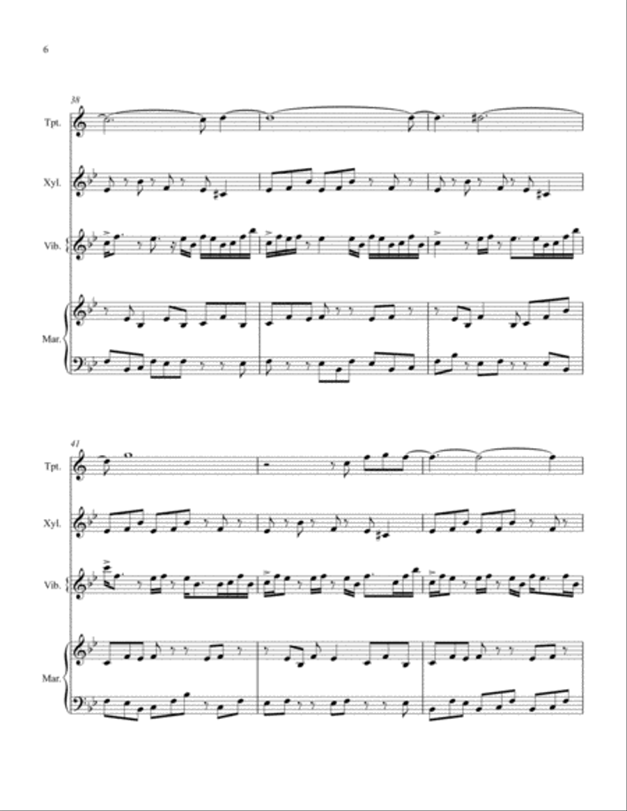 Nonason anichado Small Ensemble scores gallery preview page 6