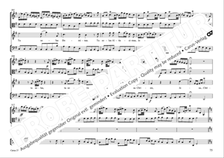 Messa per il Santissimo Natale 4-Part scores gallery preview page 66