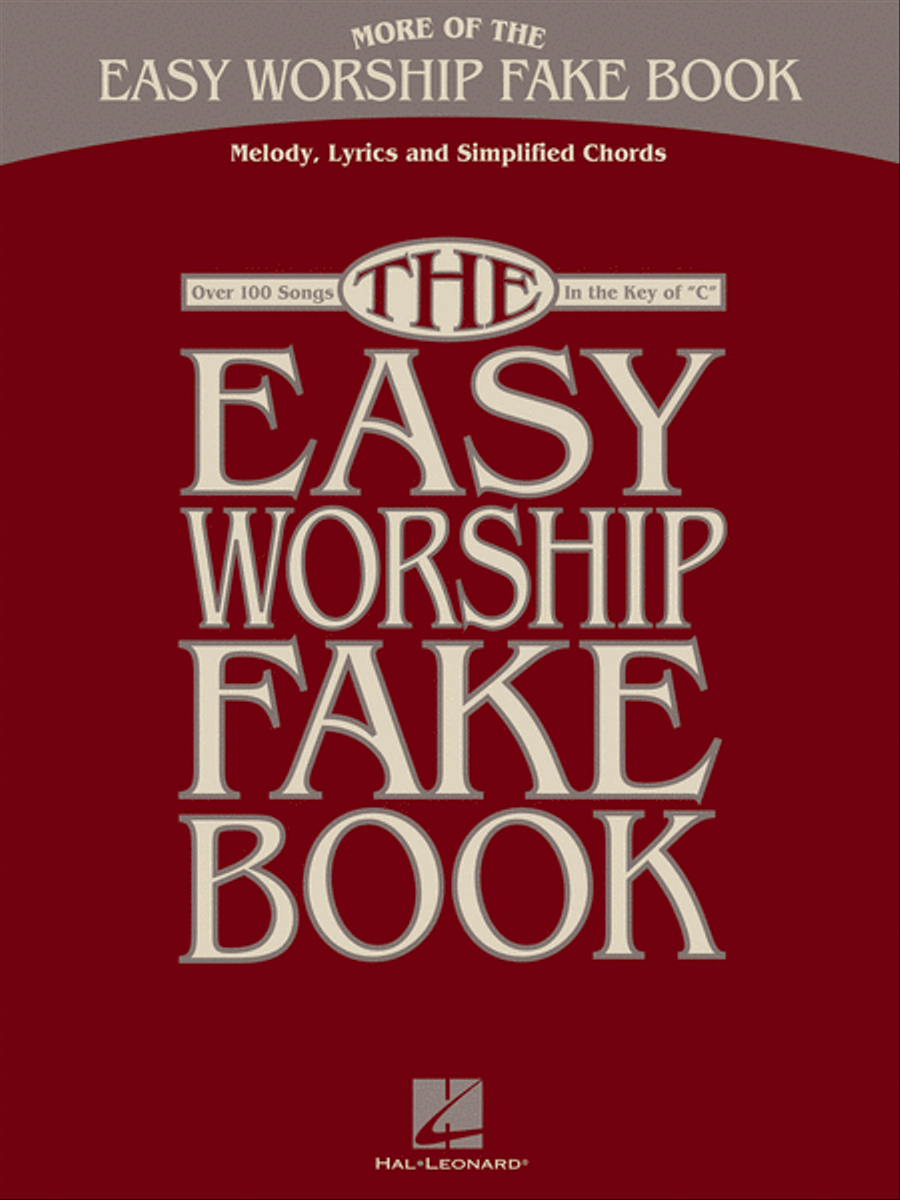 More of the Easy Worship Fake Book Piano scores gallery preview page 1