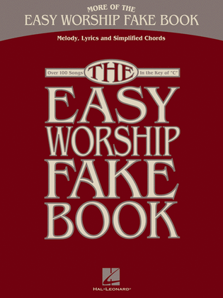 Book cover for More of the Easy Worship Fake Book